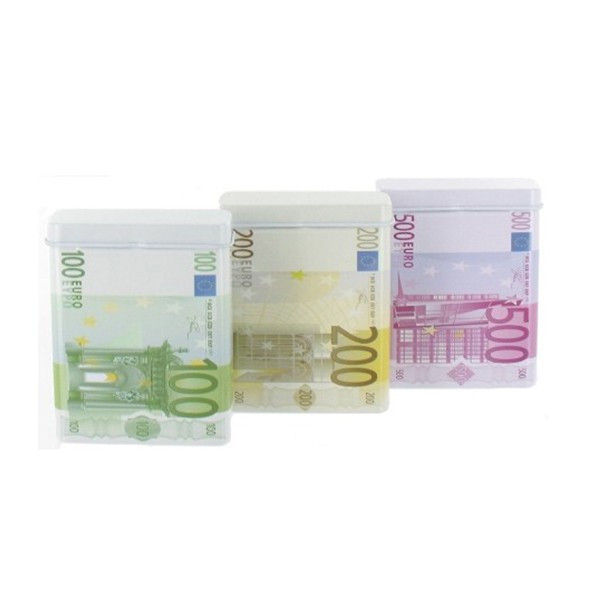 Metal Cigarette Box - 200 Yellow