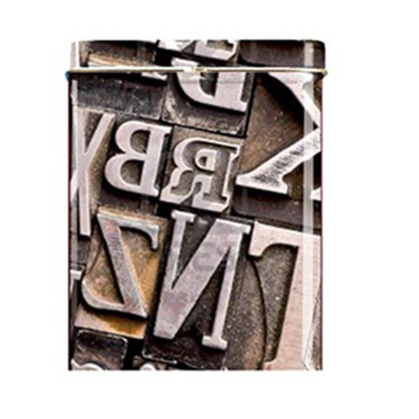 Etui à cigarettes - Lettres Design Metal Cuivre