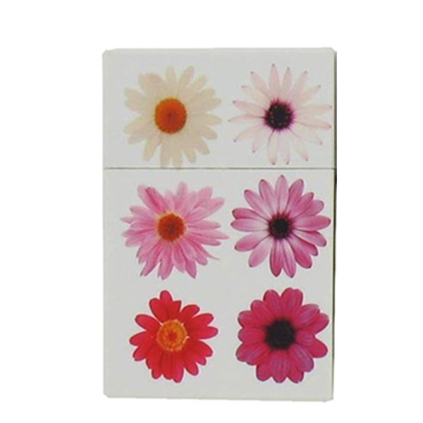 Étui pour 20 cigarettes plastique - Motif Multi Fleurs