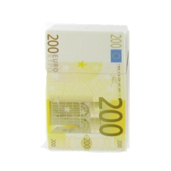Etui à cigarettes Plastique 20' Billet 200? Jaune