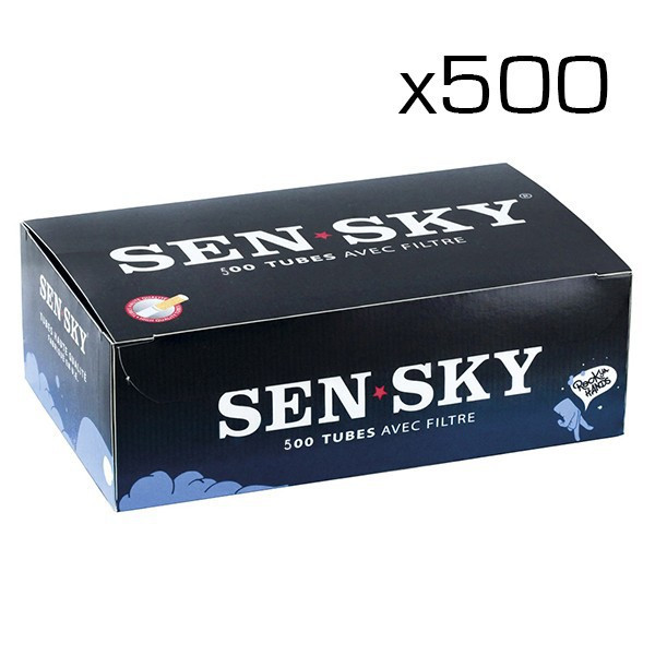 Sensky - Scatola da 500 tubi vuoti