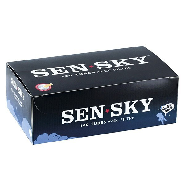 Sensky - Boite De 100 Tubes Vides