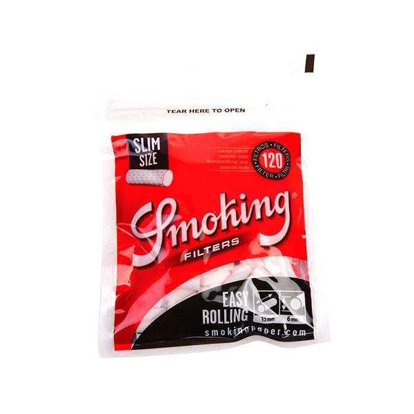 Smoking - Boite Filtres Slim Black Easy 6Mm (120F/Paquet)