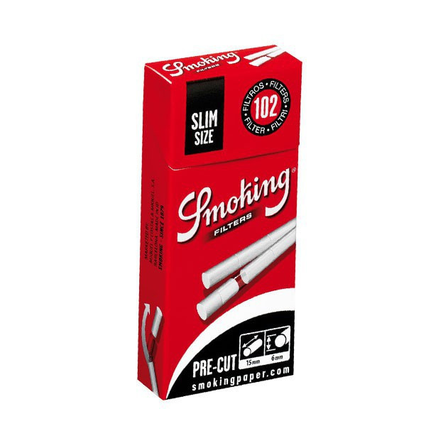 Smoking Box Filter In Stick Acetate Slim 6Mm (102F/Beutel)