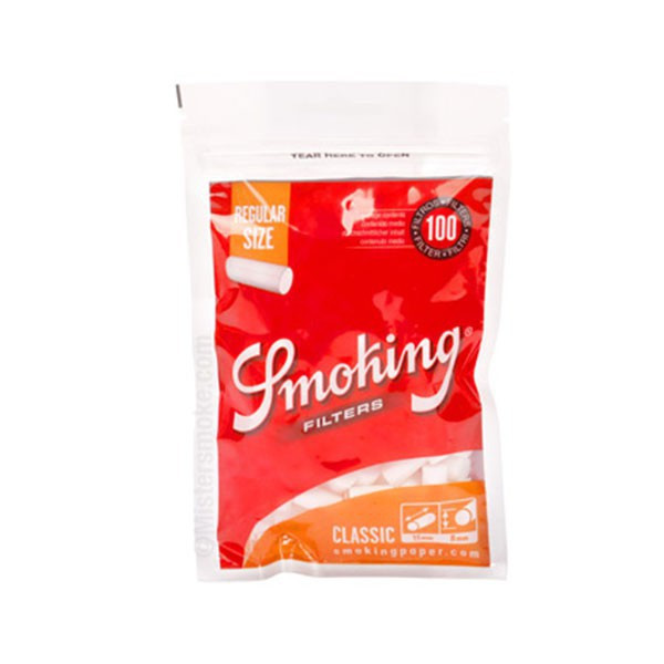 Smoking - Sachet De Filtres Acetate Regular Orange 7,5Mm (100F/Sachet)