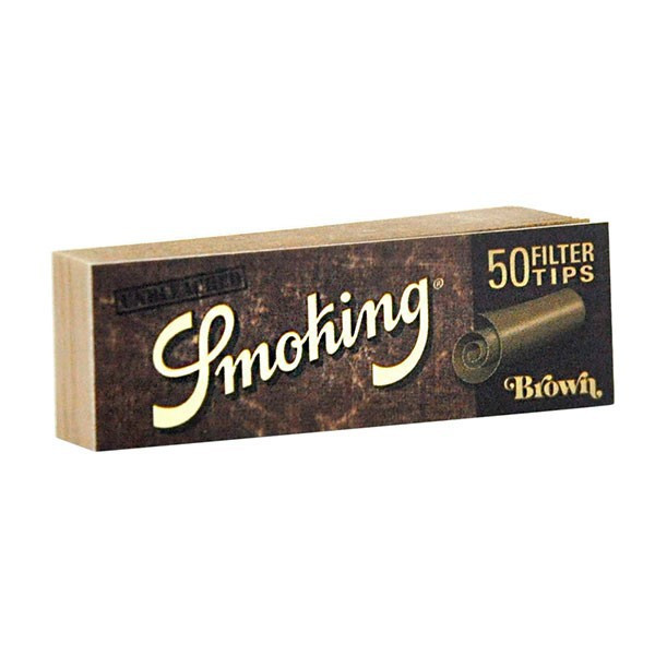 Smoking - Carnet De Filtres Carton Brown (50F/Carnet)