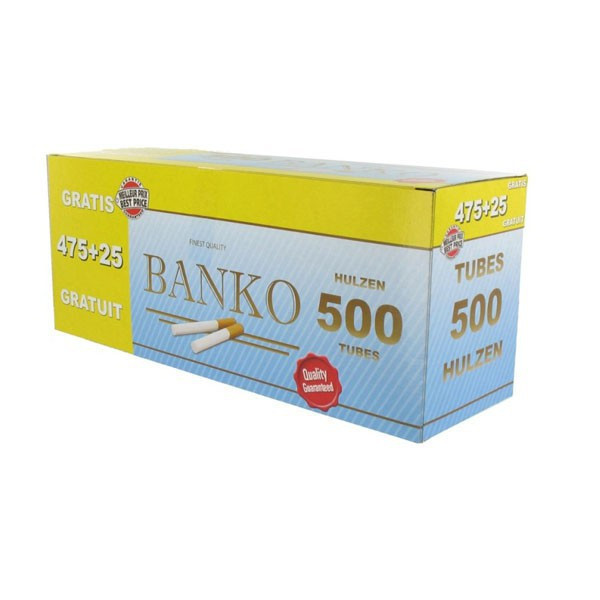 Banko - Boite De 500 Tubes Cigarettes Vides