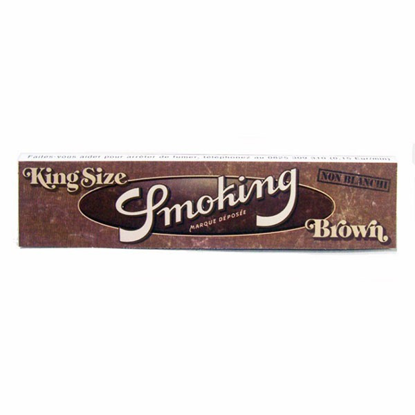 Smoking - Carnet de 33 feuilles à rouler Slim Brown