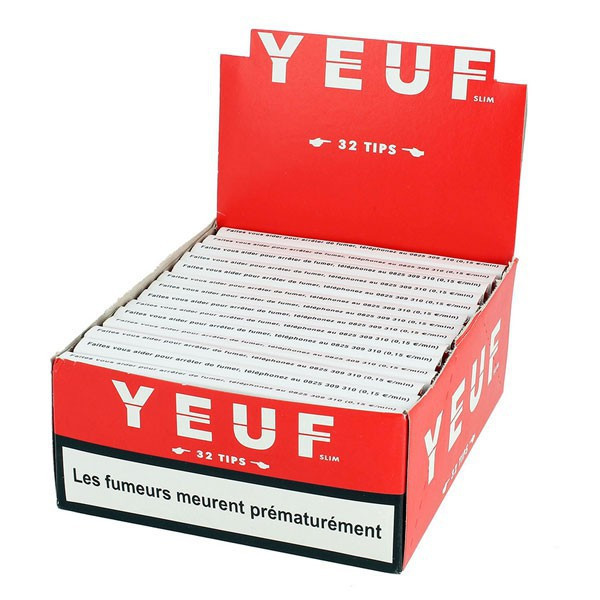Yeuf - Boite de 28 Carnets Yeuf Slim + Tips
