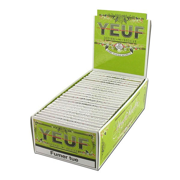 Yeuf - Boite de 25 Carnets de 100 feuilles à rouler Yeuf Regular