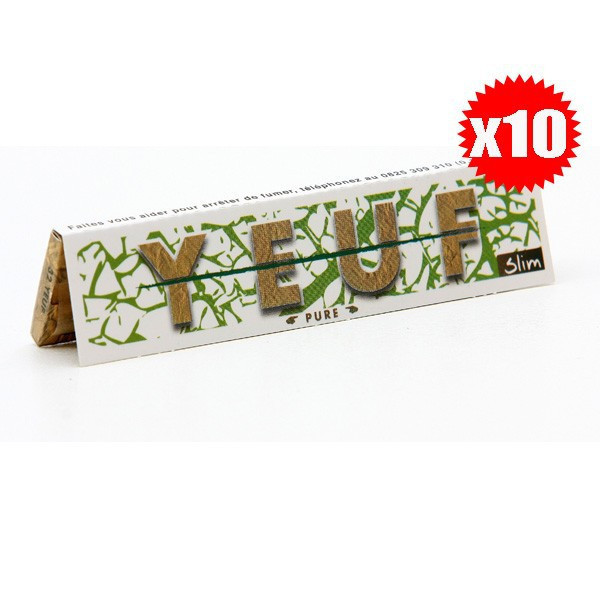 Yeuf - Lot de 10 carnets de 32 Yeuf Slim Pure
