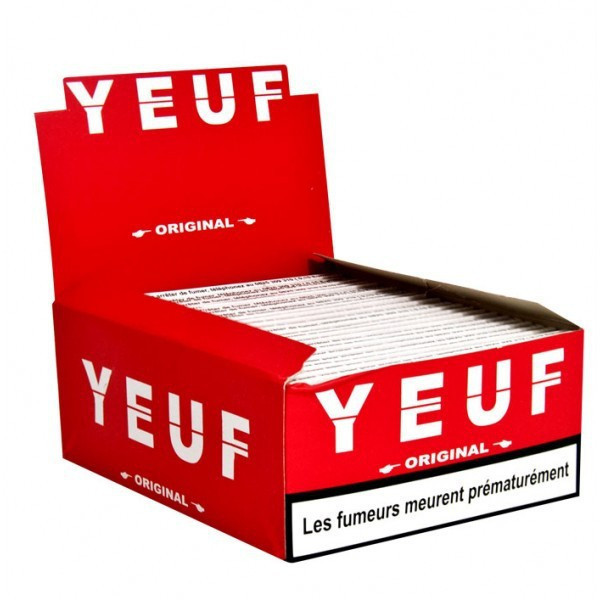 Yeuf - Boite de 50 Carnets de feuilles à rouler Yeuf Original