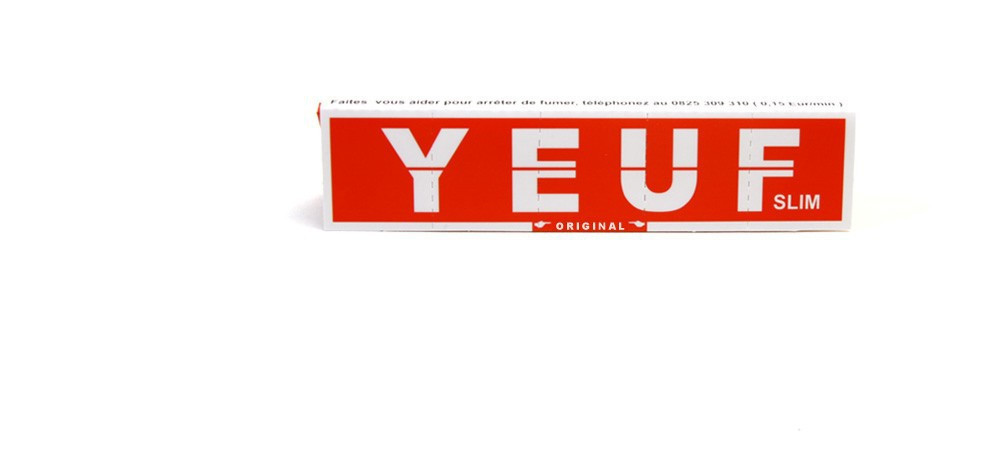 Yeuf - Carnet de 32 feuilles à rouler Yeuf Slim Original