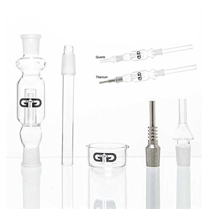 Bang Nectar Collector - Quarzo Nai - h17cm d35mm sg:18,8mm - Grace Glass