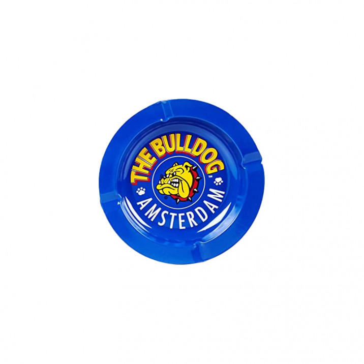 The Bulldog - Posacenere in metallo blu