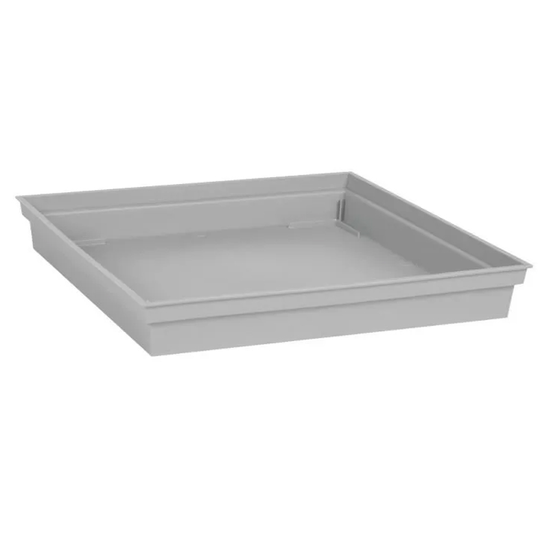 EDA - Piattino quadrato Toscane 26,7x26,7cm grigio cemento