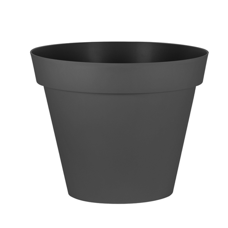 EDA - Vaso rotondo Toscane Ø30cm 10L antracite
