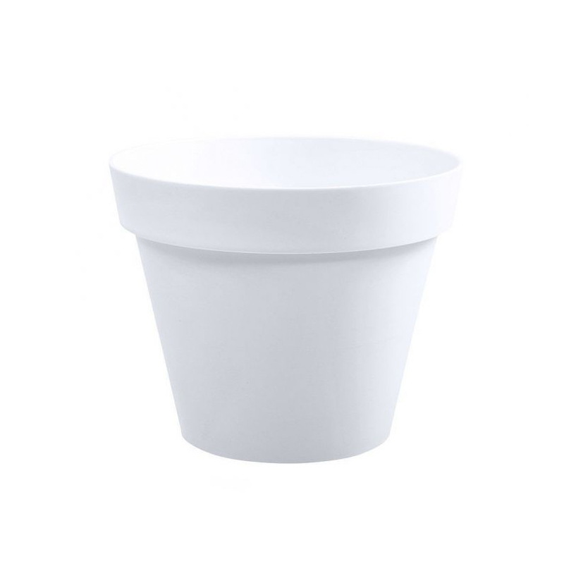 EDA - Round pot Toscane Ø20cm 3L white