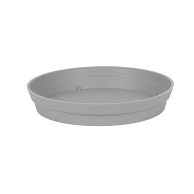 EDA - Runde Untertasse Toscane Ø22,5cm betongrau