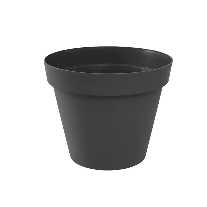 EDA - Pot rond Toscane Ø13cm 1.1L anthracite