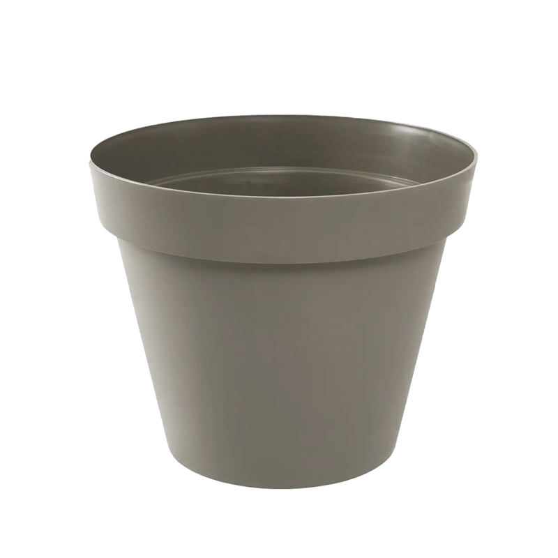 EDA - Pot rond Toscane Ø13cm 1.1L taupe