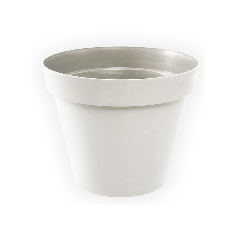 EDA - Pot rond Toscane Ø13cm 1.1L blanc