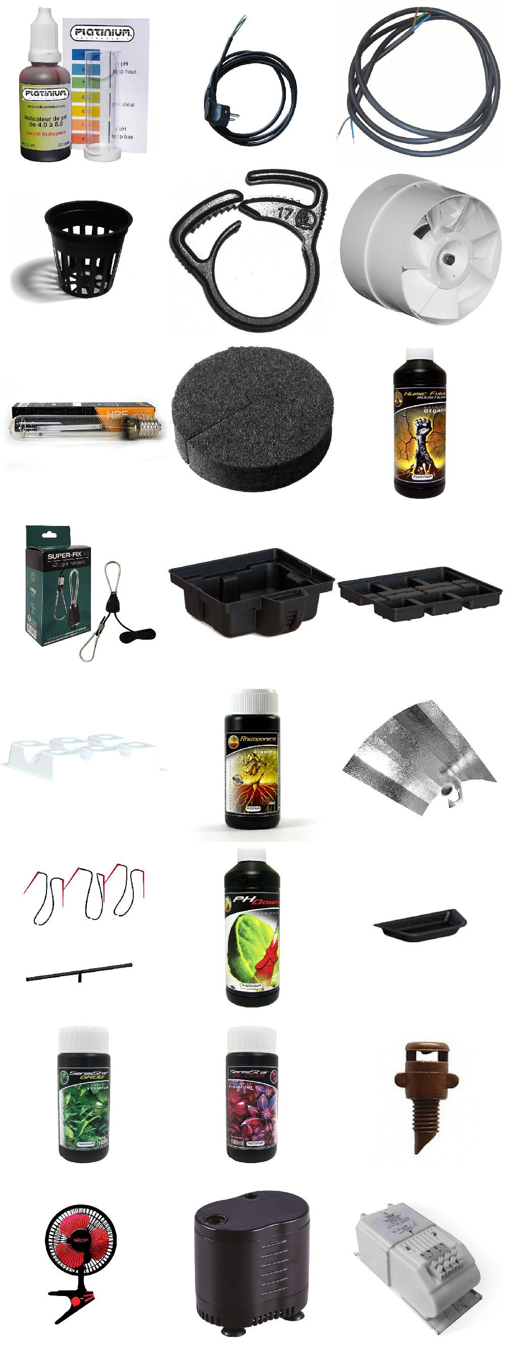 PACK culture en intérieur aéroponique AERO ECO 1 400W