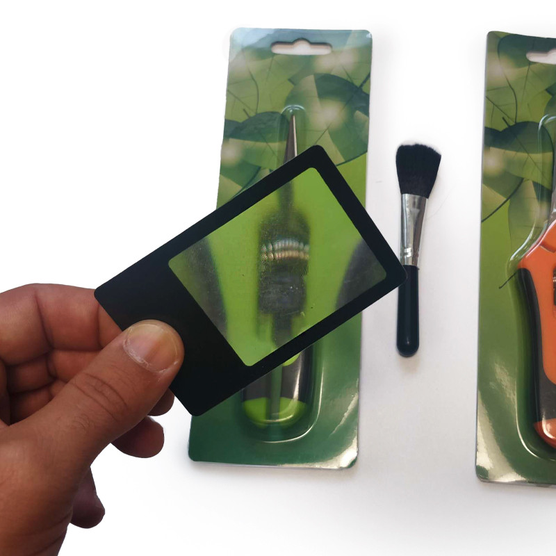 Gezeefde snijbak + Tuinbouw manicure accessoires - 50x33x6cm