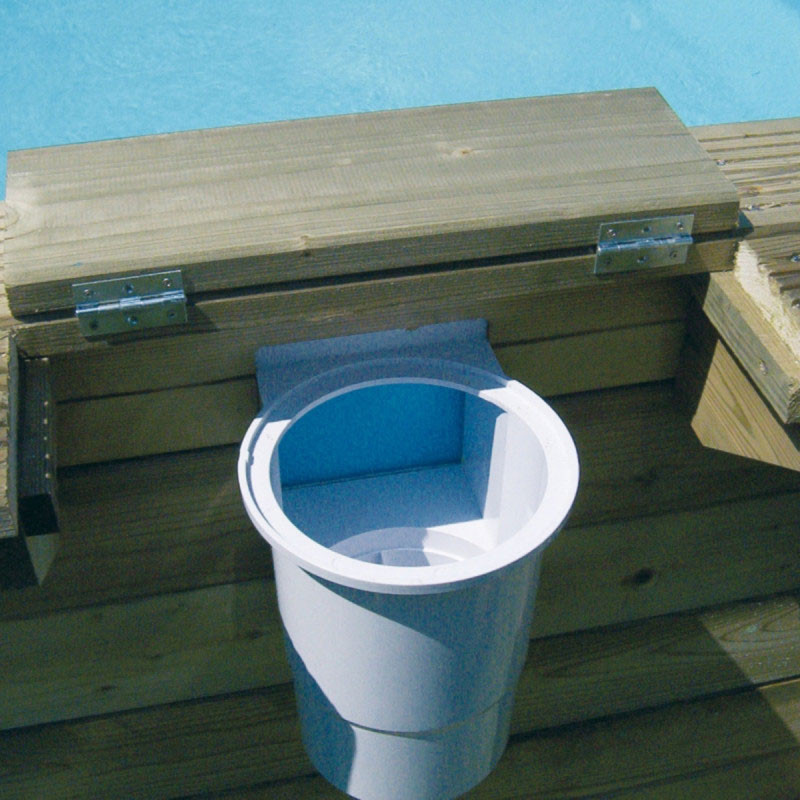 Ubbink - Skimmer with wide mouth and discharge nozzle