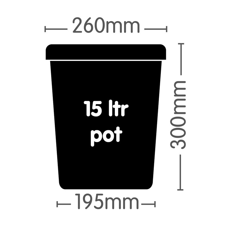 Autopot - AP210 black pot - 15L