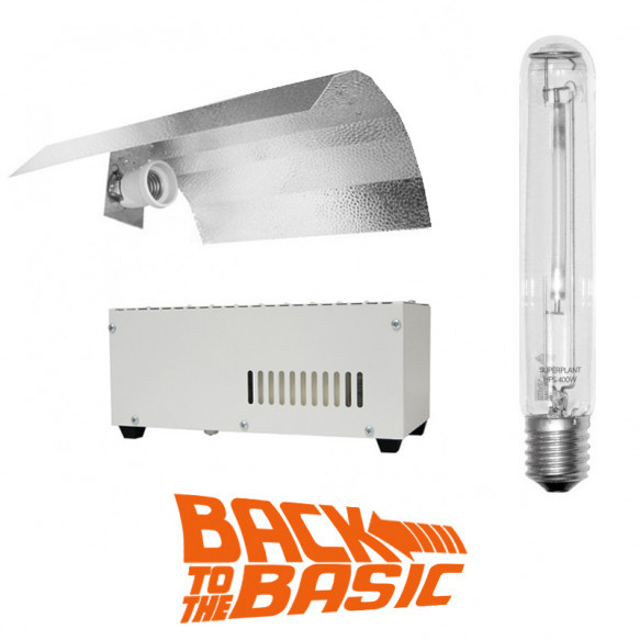 Superplant - Back to the basic - Pack HPS 400W - Ballast magnetique