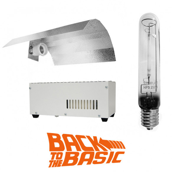 Superplant - Back to the basic - Pack HPS 250W -Ballast magnetique