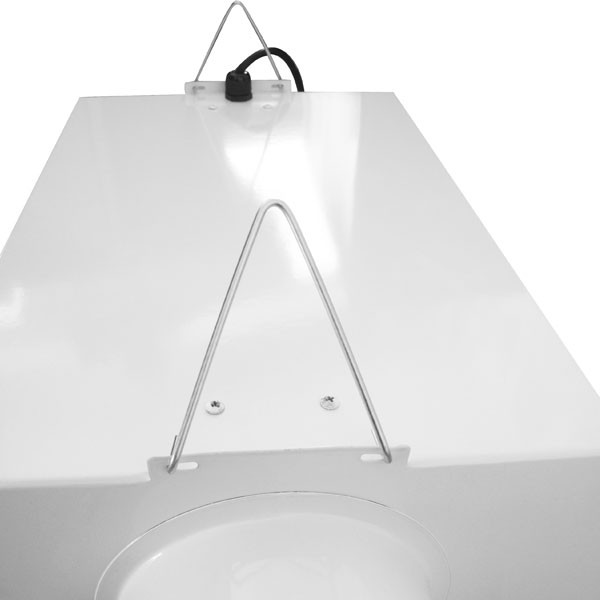 Reflektor aus belüftetem Glas Monster Warriors 150mm air cooled , Fassung E40 