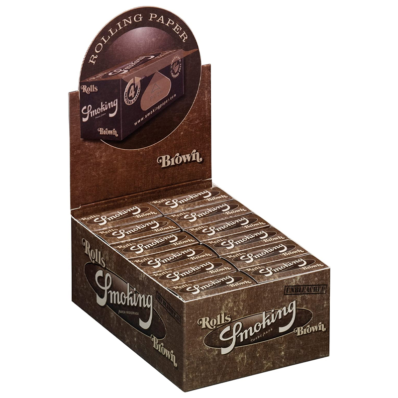 Smoking - Bd. 24 Rollen 4m Rolls Brown