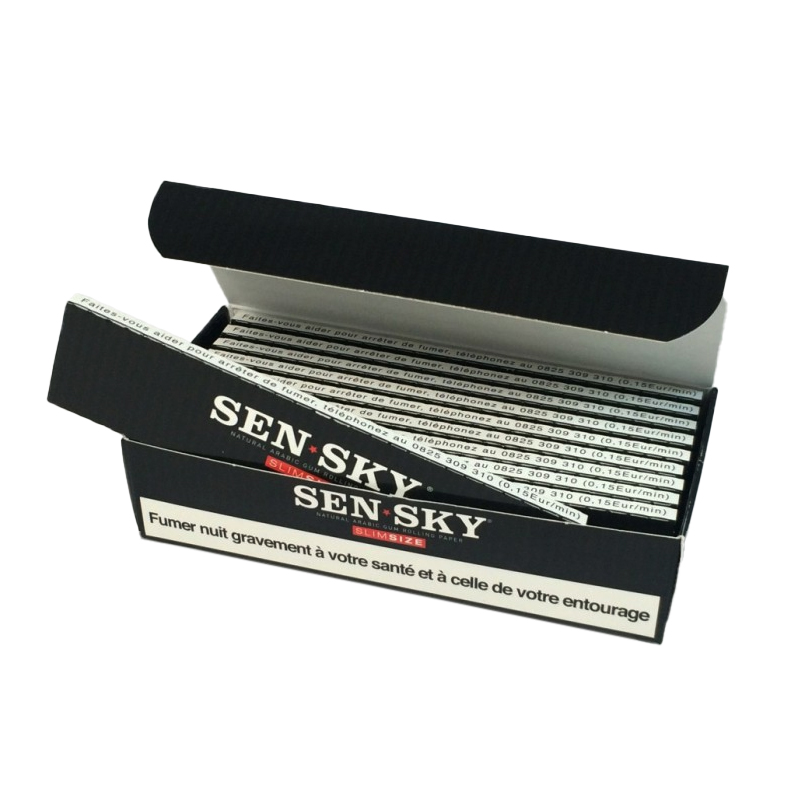 Sensky - Bte de 10 Carnets de 32 feuilles à rouler Slim