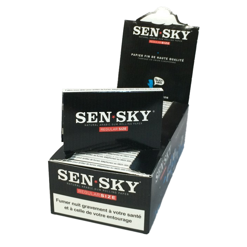Sensky - Bte de 25 Carnetsde 120 feuilles à rouler Regular