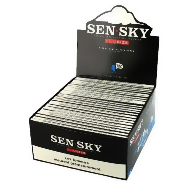 Sensky - Bte de 50 Carnets de 32 feuilles à rouler Slim