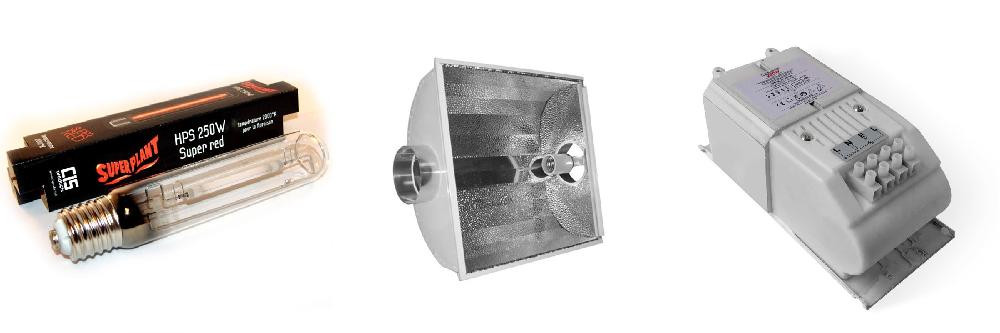 KIT Lampe HPS ECLAIRAGE MAGNETIC 250w ELT 27