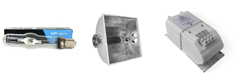 KIT LUCE MAGNETICA MH 400w ELT 14