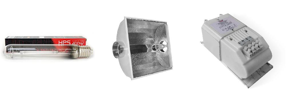 KIT Lampe HPS ECLAIRAGE MAGNETIC 400w ELT 23