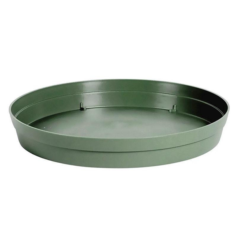 EDA - Soucoupe ronde Toscane Ø28cm vert laurier