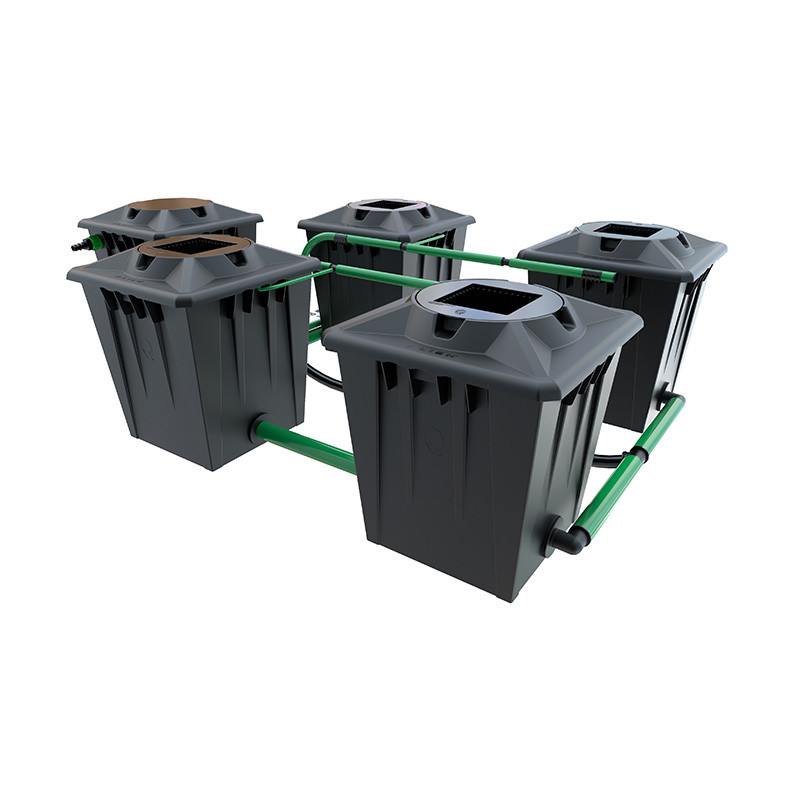 ALIEN RDWC BLACK 4POTS 20L TANK 120L