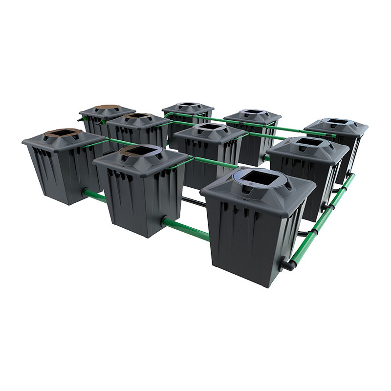 ALIEN RDWC BLACK 9POTS 20L TANK 120L