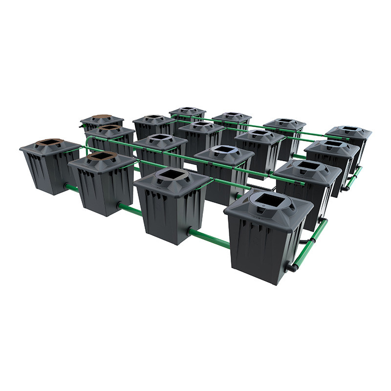 ALIEN RDWC BLACK 16POTS 20L TANK 280L
