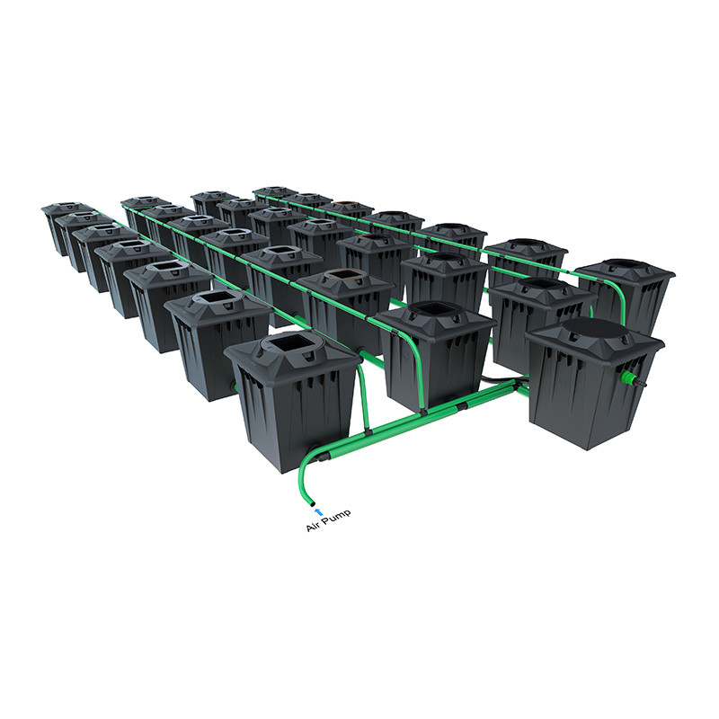 ALIEN RDWC NEGRO 28POTS 20L TANQUE 280L