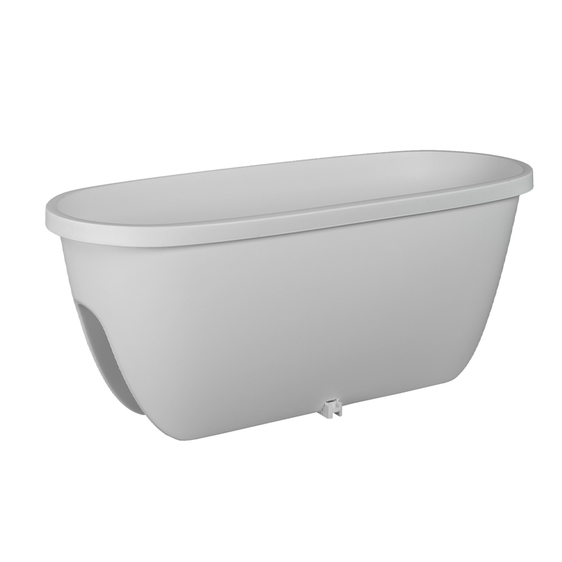 Amante dei fiori - Balconier Ovi Balconia - 60cm - Bianco