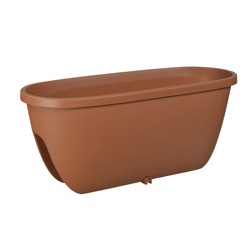 Amante dei fiori - Balconier Ovi Balconia - 60cm - Terracotta