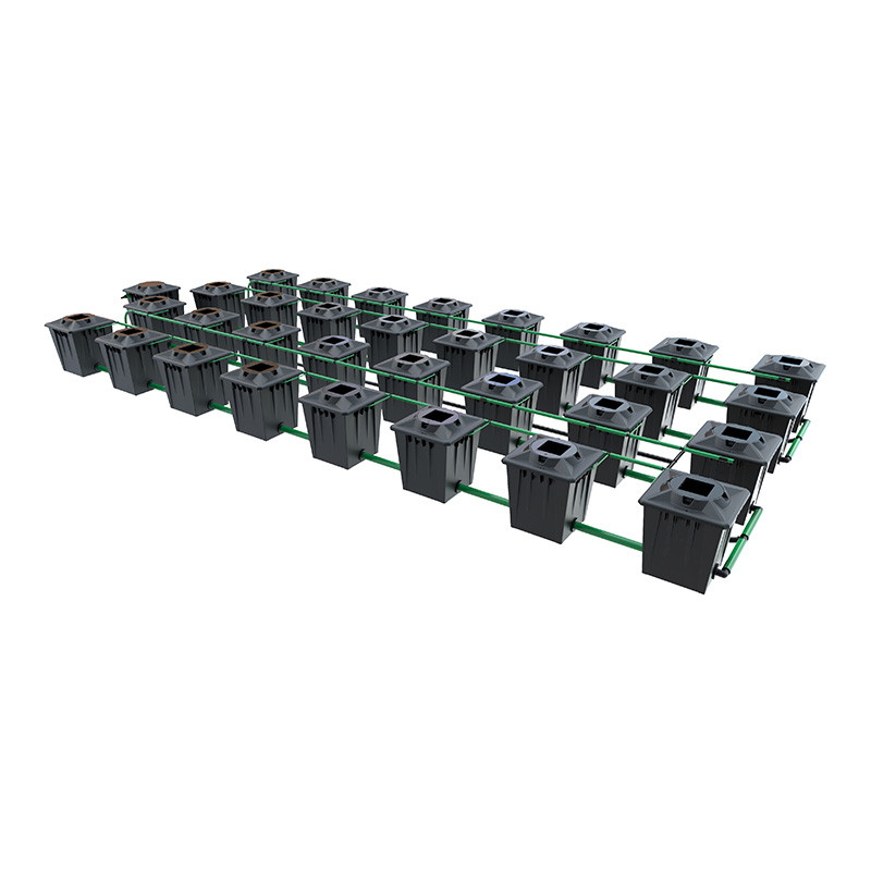 ALIEN RDWC BLACK 32POTS 20L RESERVOIR 550L