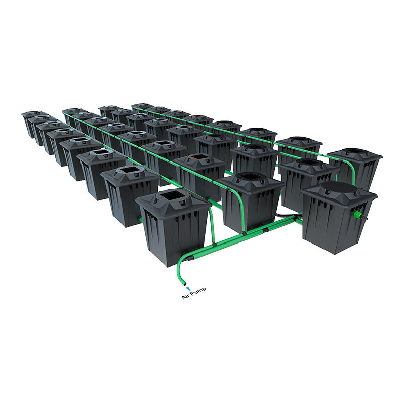 ALIEN RDWC BLACK 32POTS 20L RESERVOIR 550L