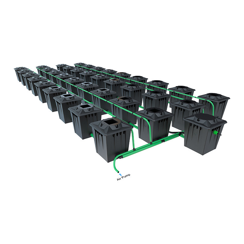 ALIEN RDWC NEGRO 36POTS 20L TANQUE 550L